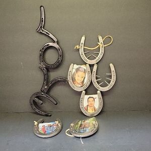 Decorative Horseshoe Wall Art, Photo Frames O-Pony Diamond